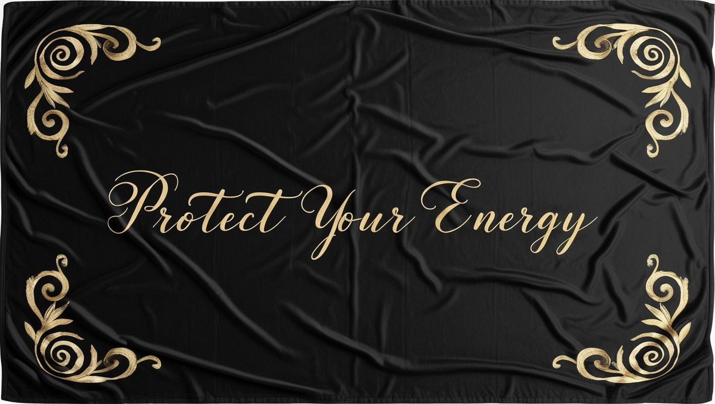 Protect Your Energy Blanket - Perfect for Home Décor and Gifting