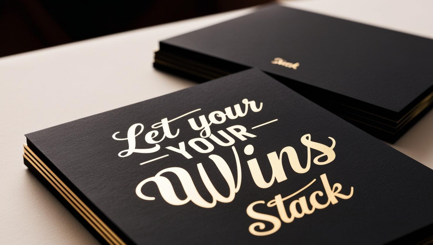 Let Your Wins Stack Journal