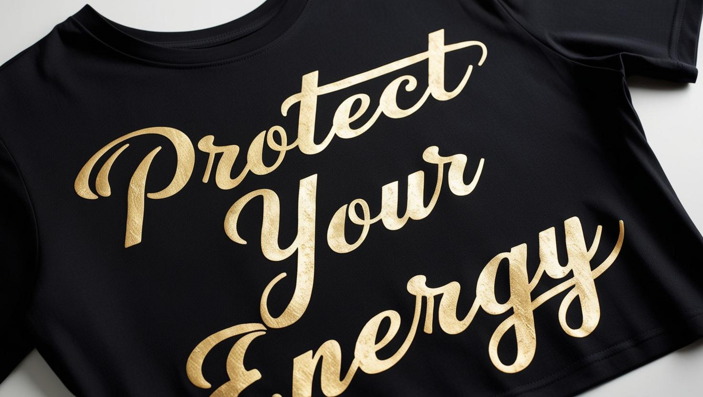 Protect Your Energy Crop Top