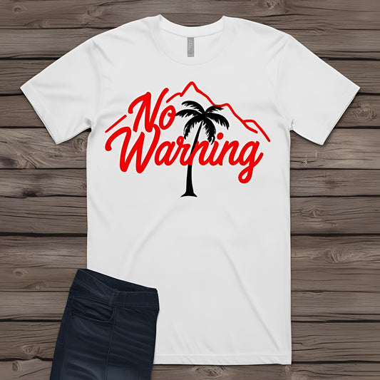 No Warning Tee - Bird’s Nest Collection